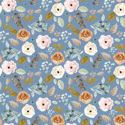 Desert Garden in Balsam Blue