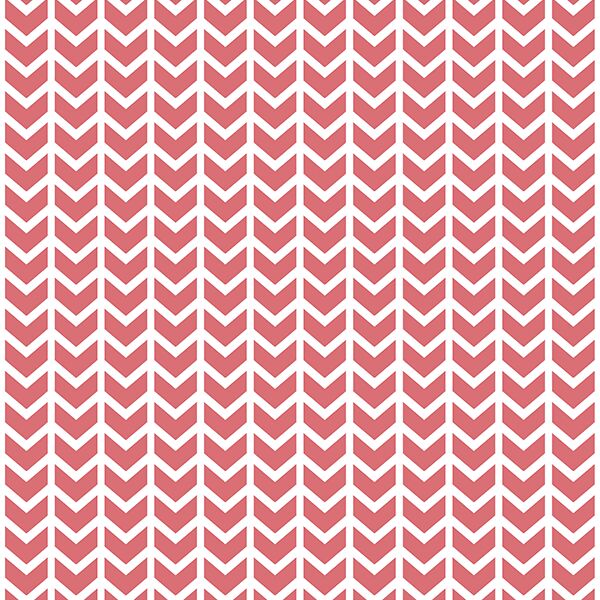 Broken Chevron in Dahlia