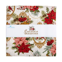 Christmas Greetings 10" Square Pack