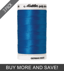 Tropical Blue (2596-3901) - Poly Sheen - 875 Yards (3 Pack)