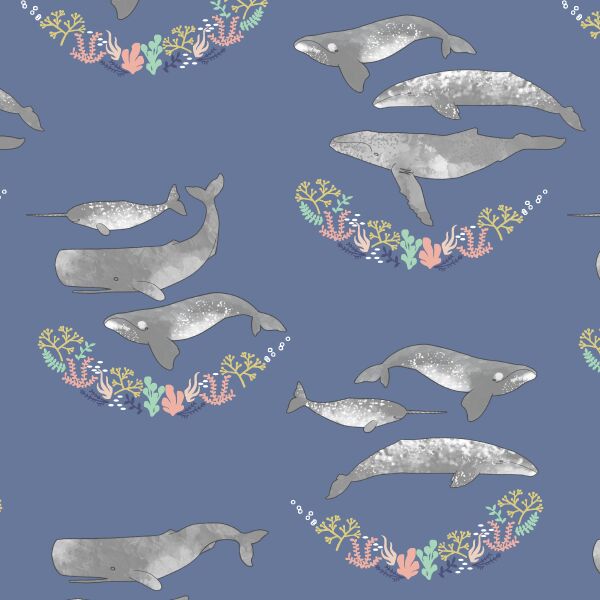 Whale Hello There in Azurite