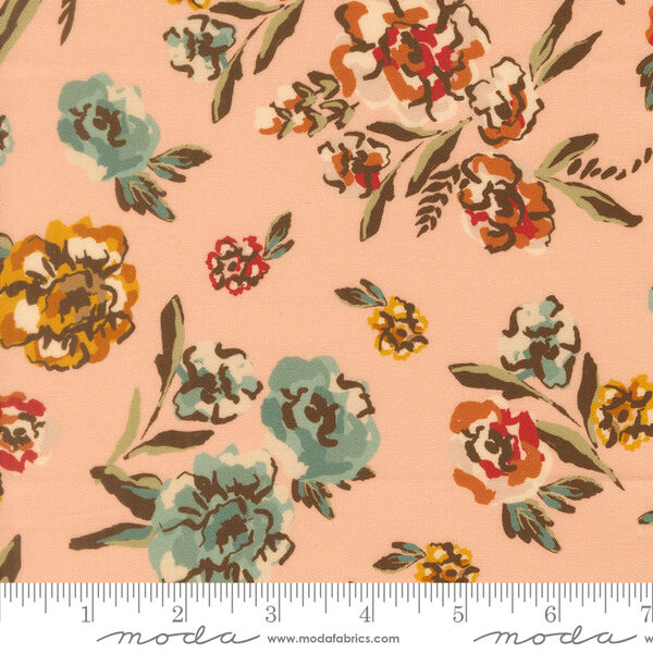 Brushed Bouquet in Peach