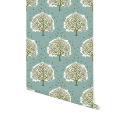Majestic Oak in Blue Haze