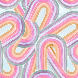 Large Retro Rainbow in Free Spirit