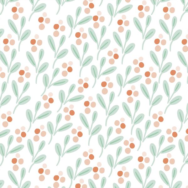 Large Holly in Pink Berry