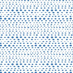 Little Skipping Stones in Cerulean on White