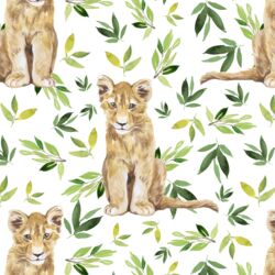 Spring Cub in Greenery