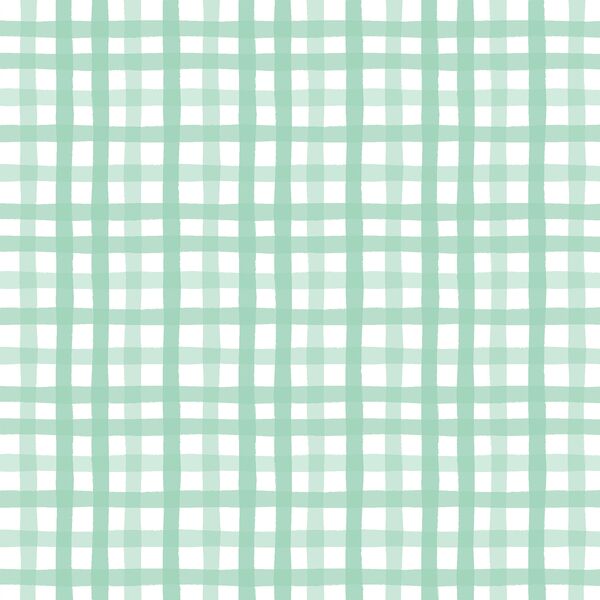 Gingham in Sweet Mint