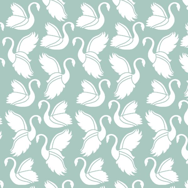 Swan Silhouette in Aspen