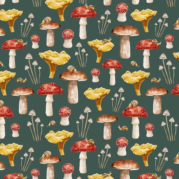 Mushrooms in Spruce