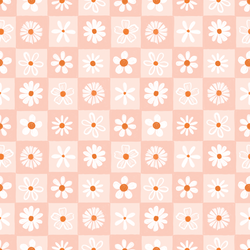 Daisies in Peachy