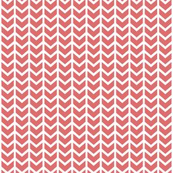 Broken Chevron in Poppy