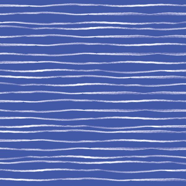 Sussex Stripe in Lapis Blue