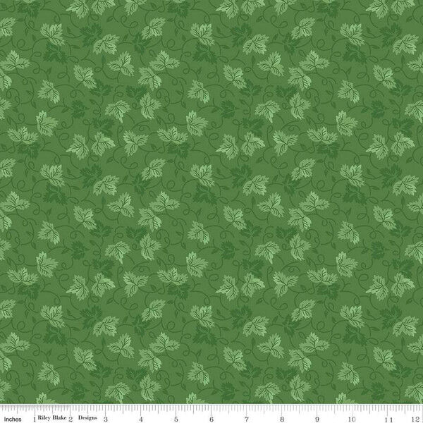 Leaves in Green