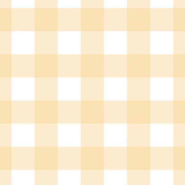 Large Gingham in Sunbeam
