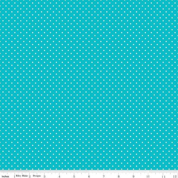 Swiss Dot in Mermaid