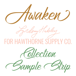 Awaken Sample Strip