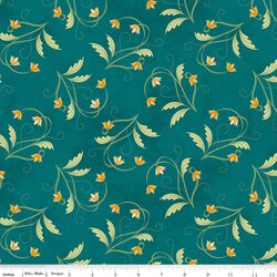 Medallions in Teal
