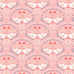 Love Birds in Tulip Pink