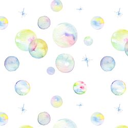Rainbow Bubbles in Summer