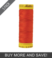 Paprika (9128-0450) - Silk Finish Cotton 28wt - 87 Yards (5 Pack)