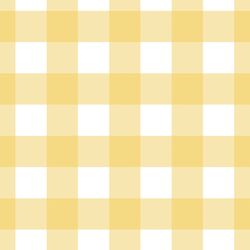 Large Gingham in Light Sunflower