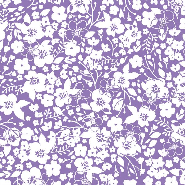 Forget Me Not in Amethyst