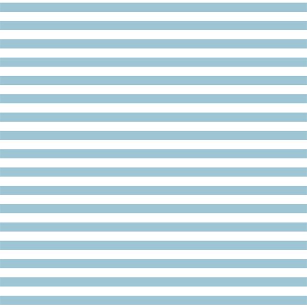 Horizontal Dress Stripe in Bluebell