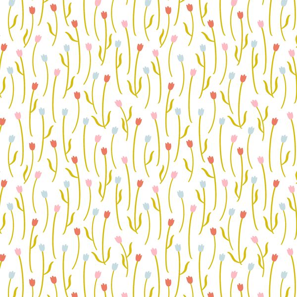 Tulip Fields in Teatime