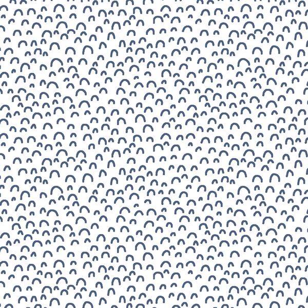 Doodle in Midnight on White