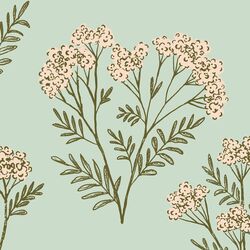 Large Tiny Buds in Spring Green