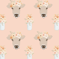 Clara Cow in Peony