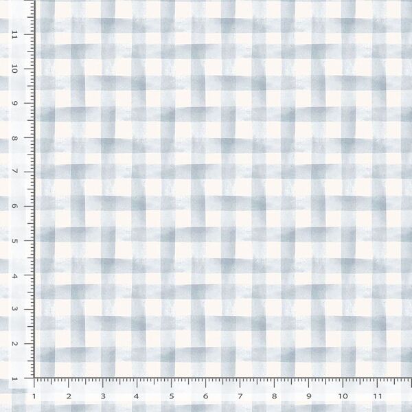 Gingham Wash in Egret