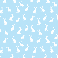 Little Cottontail in Stream