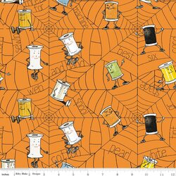 Spooky Spools in Orange