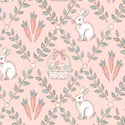 Hopscotch Harvest in Rose Pink