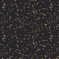 Halloween Terrazzo in Charcoal