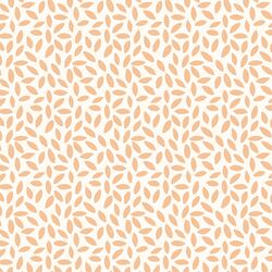 Petals Please in Soft Coral on Ivory