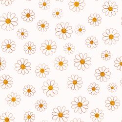 Large Valentine Daisy in Cream
