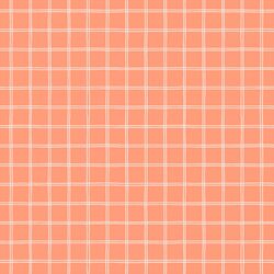 Minimal Grid in Coral Pink