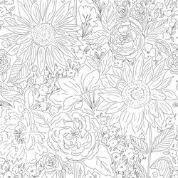 Paperie in Onyx on White