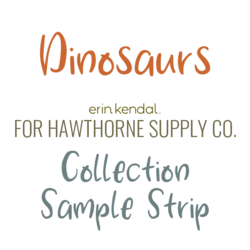 Dinosaurs Sample Strip