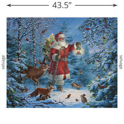 Santa and His Friends Panel