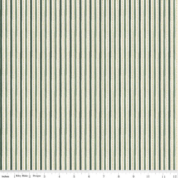Stripes in Green