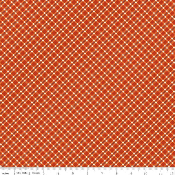 Plaid in Pumpkin