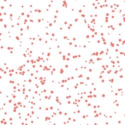 Confetti in Living Coral