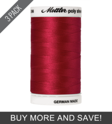 Geranium (2596-1900) - Poly Sheen - 875 Yards (3 Pack)