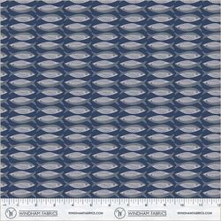 Little Fishies in Navy