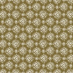 Ikat in Olive