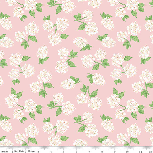 Hydrangeas in Pink Dogwood